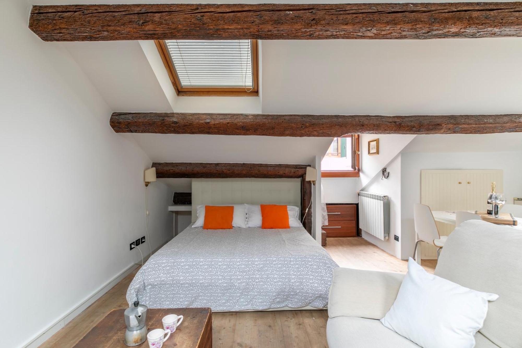 Nice Lovely Attic For 4 Person With Wifi - A/C Venezia Esterno foto