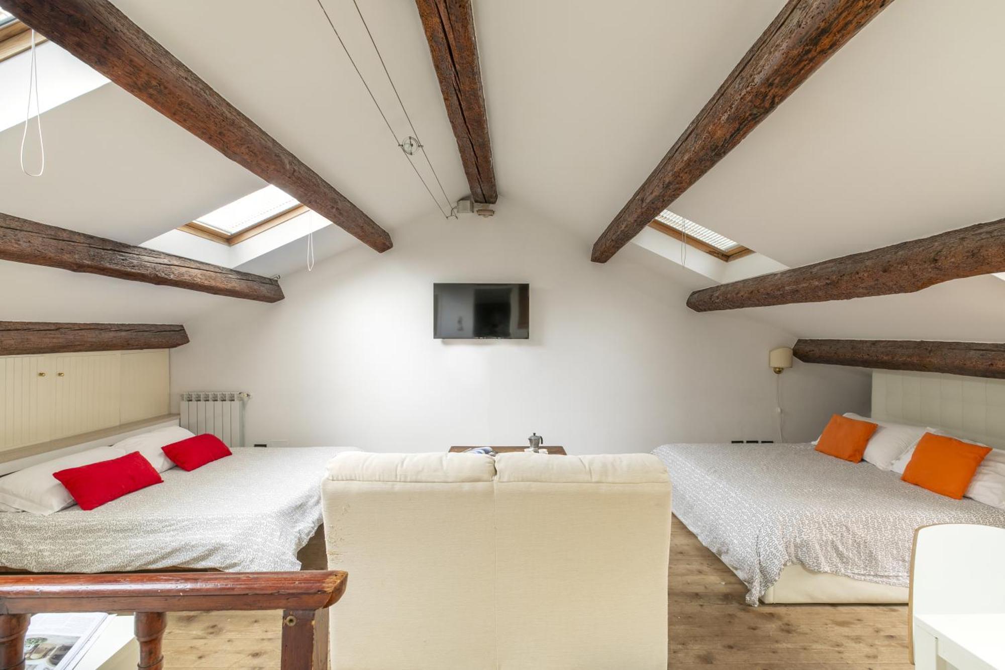 Nice Lovely Attic For 4 Person With Wifi - A/C Venezia Esterno foto