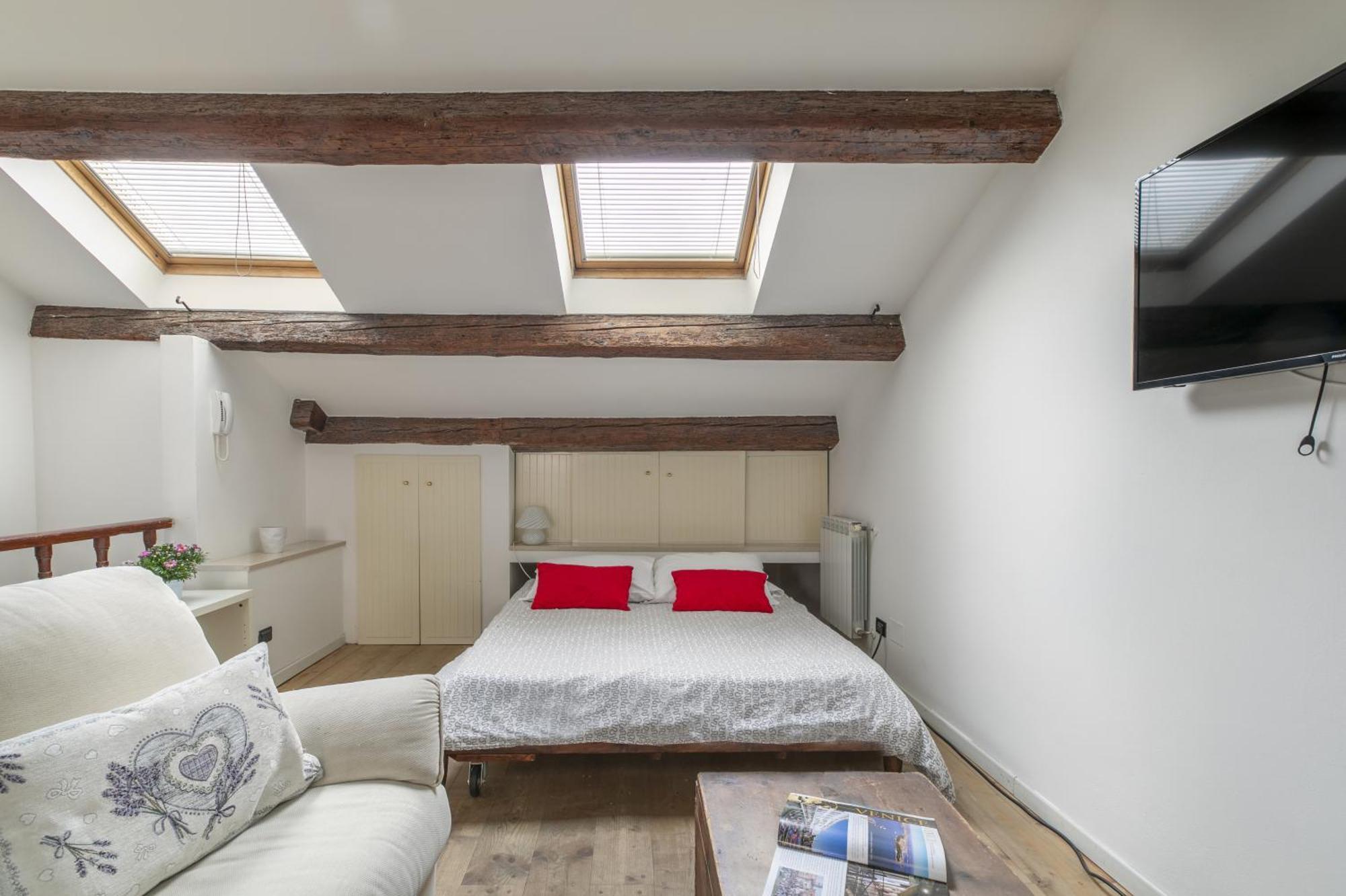 Nice Lovely Attic For 4 Person With Wifi - A/C Venezia Esterno foto