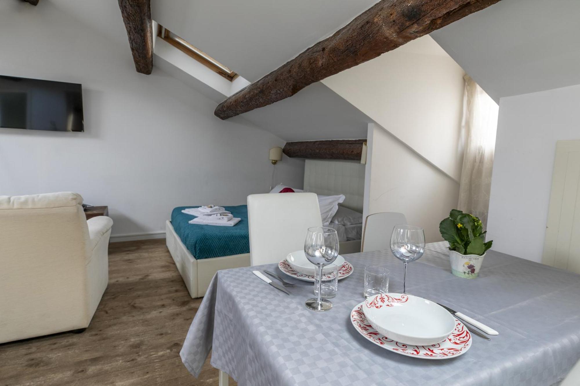 Nice Lovely Attic For 4 Person With Wifi - A/C Venezia Esterno foto