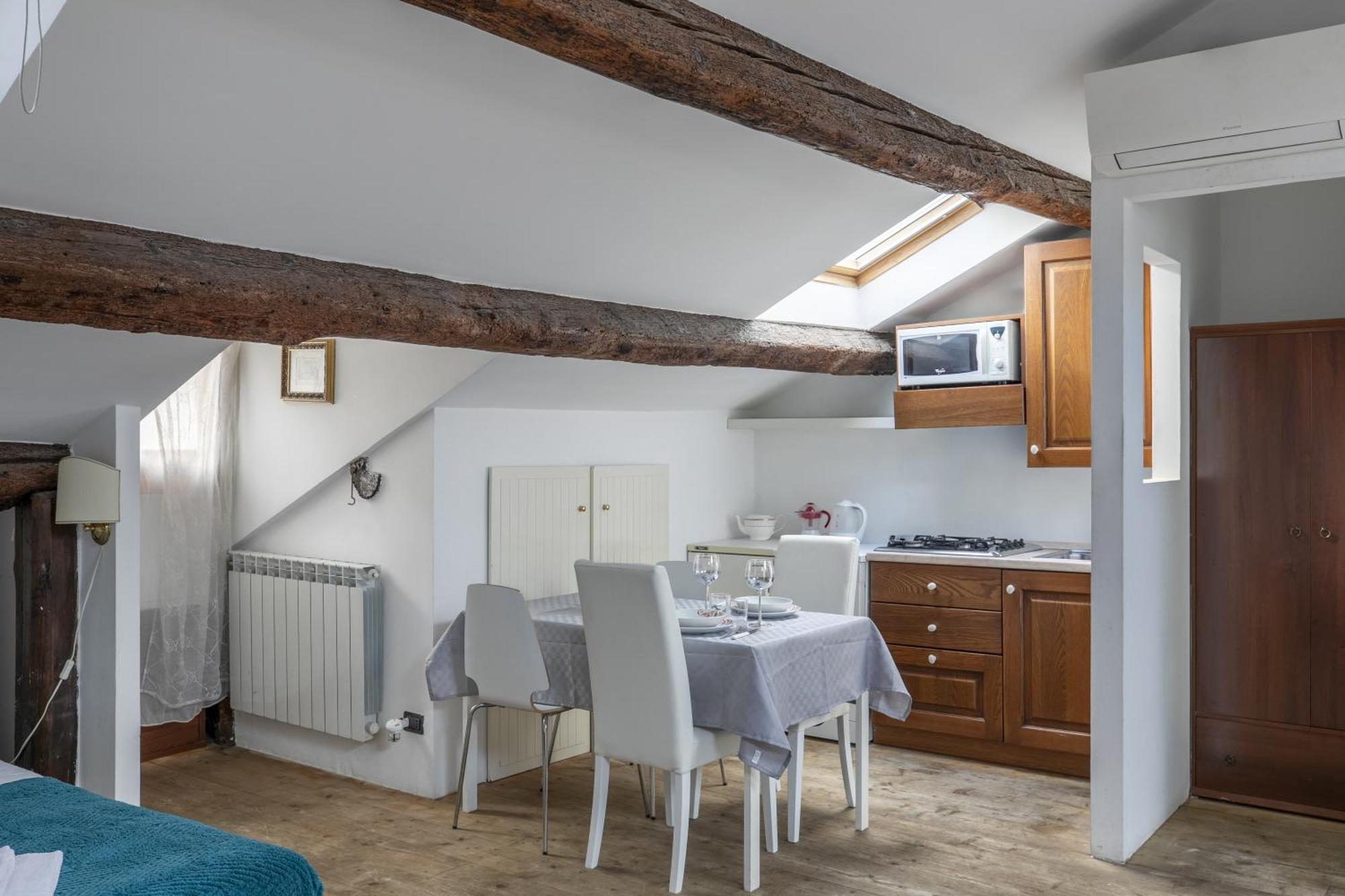 Nice Lovely Attic For 4 Person With Wifi - A/C Venezia Esterno foto
