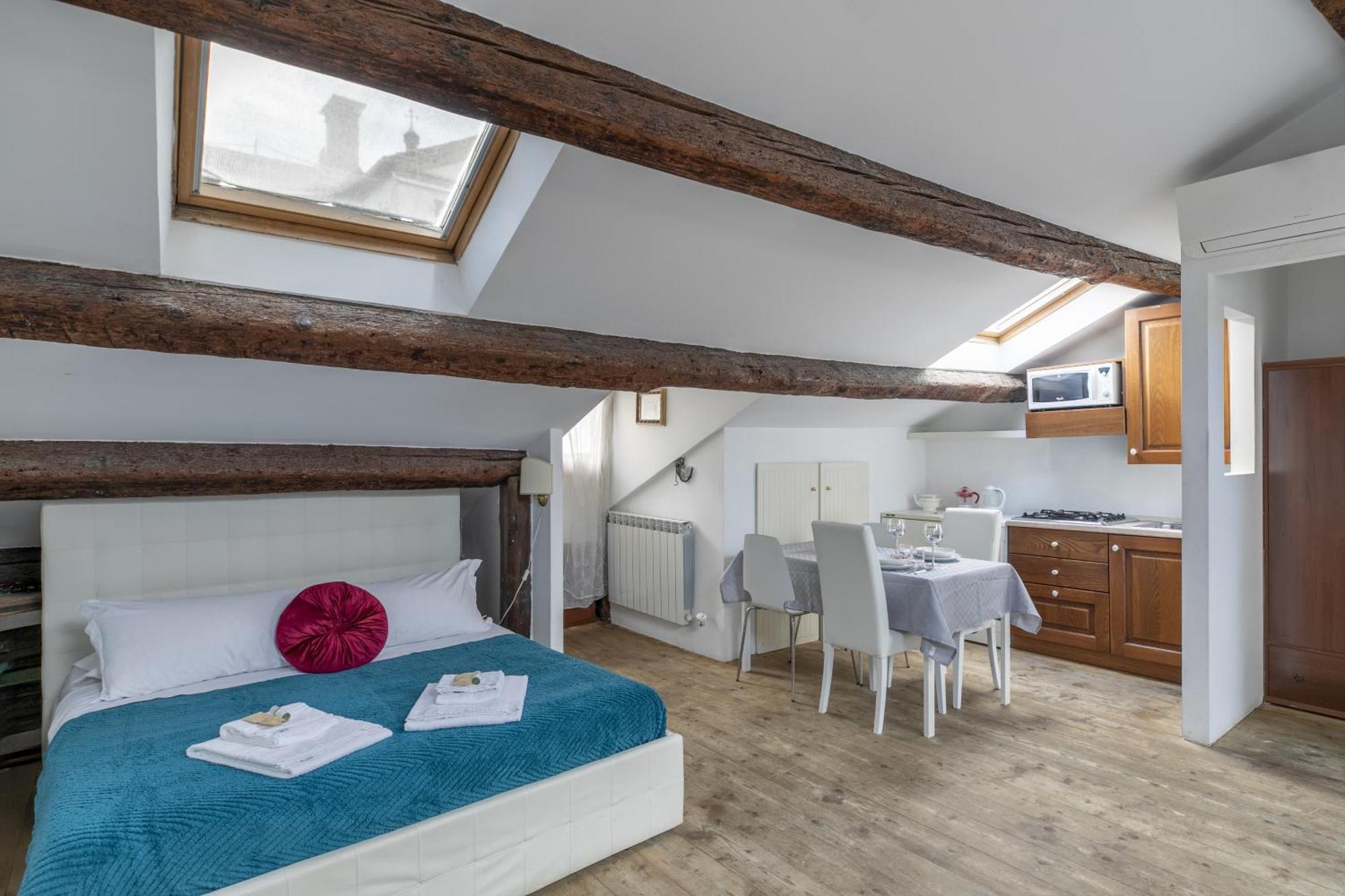 Nice Lovely Attic For 4 Person With Wifi - A/C Venezia Esterno foto
