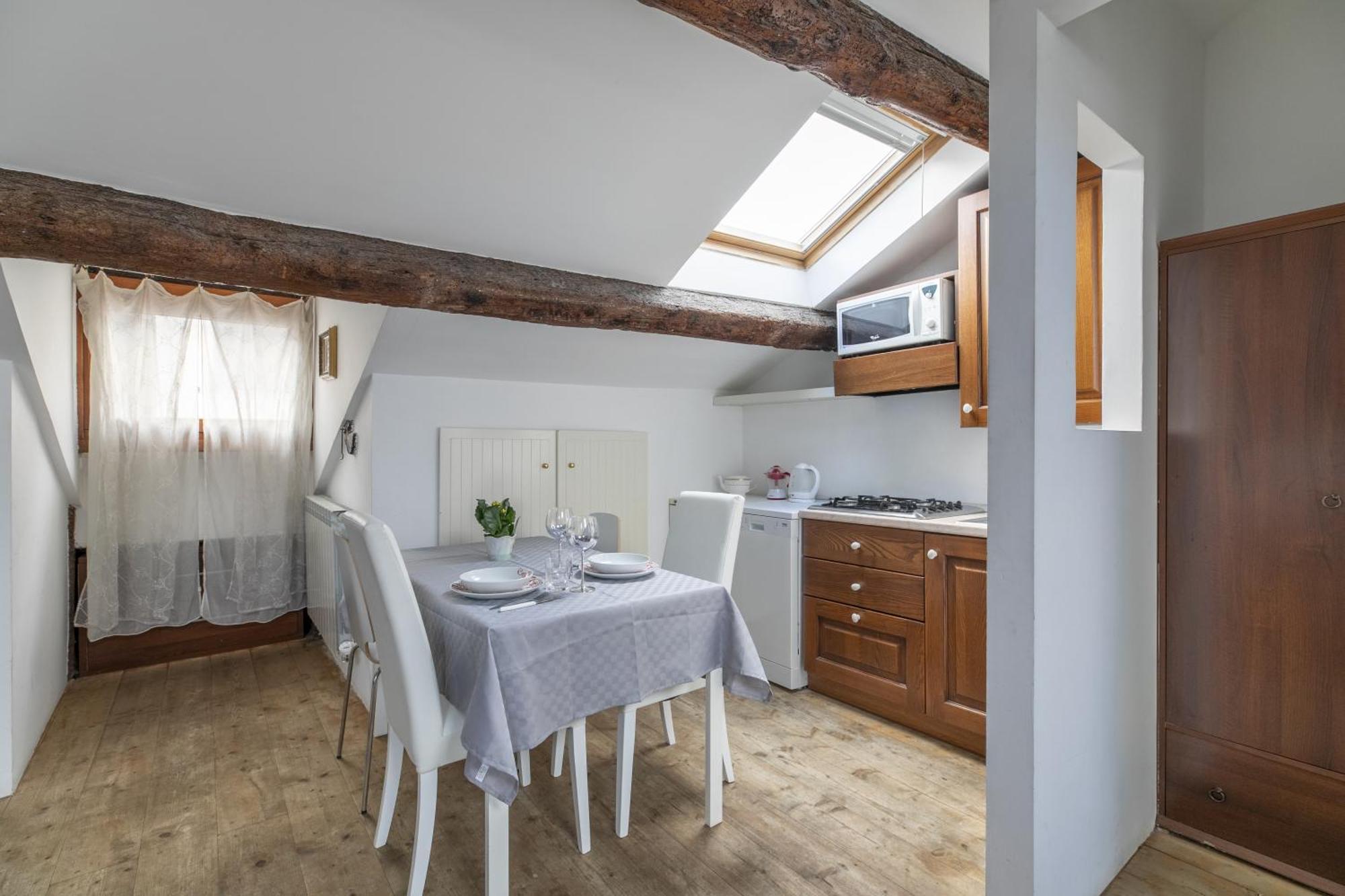 Nice Lovely Attic For 4 Person With Wifi - A/C Venezia Esterno foto