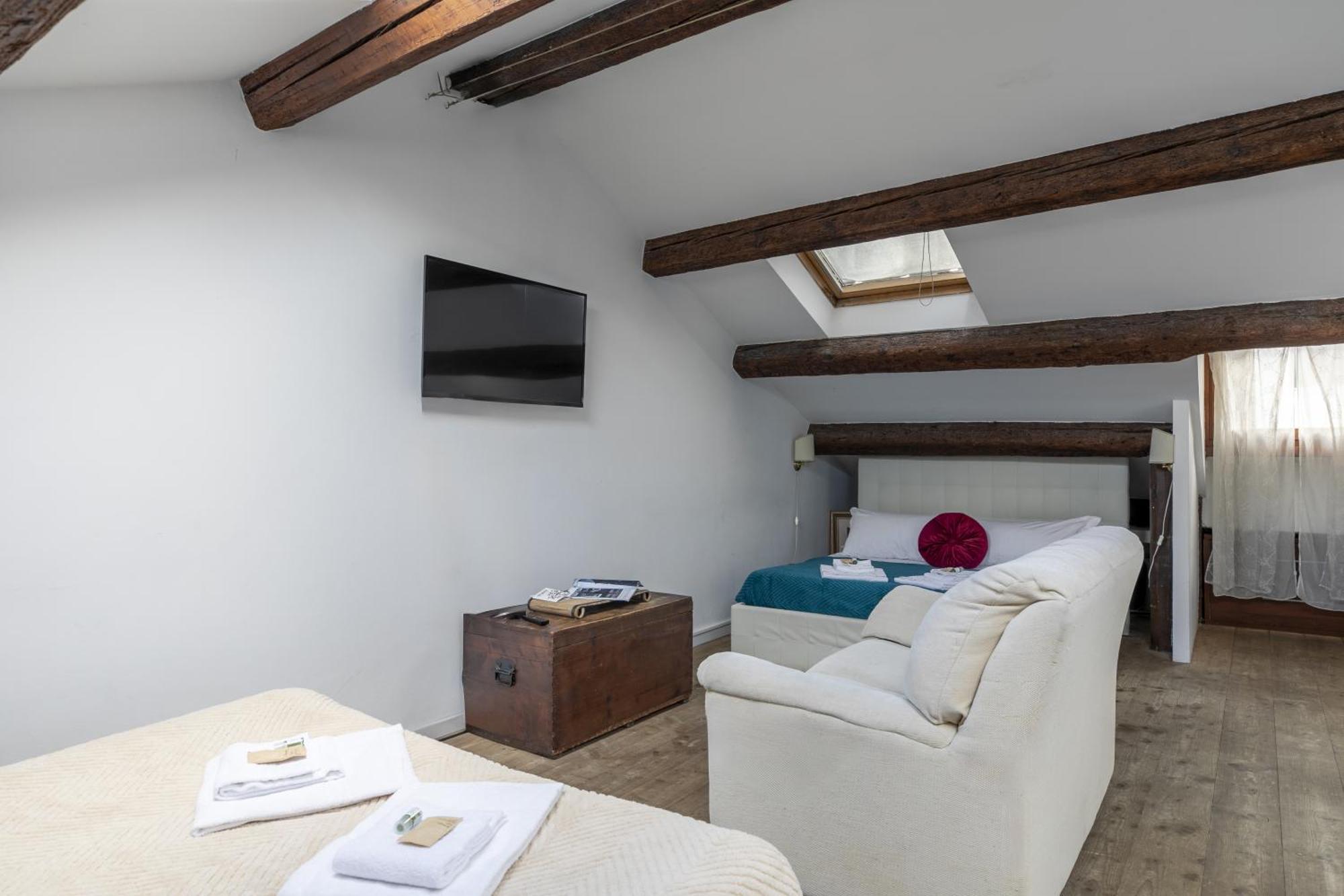 Nice Lovely Attic For 4 Person With Wifi - A/C Venezia Esterno foto