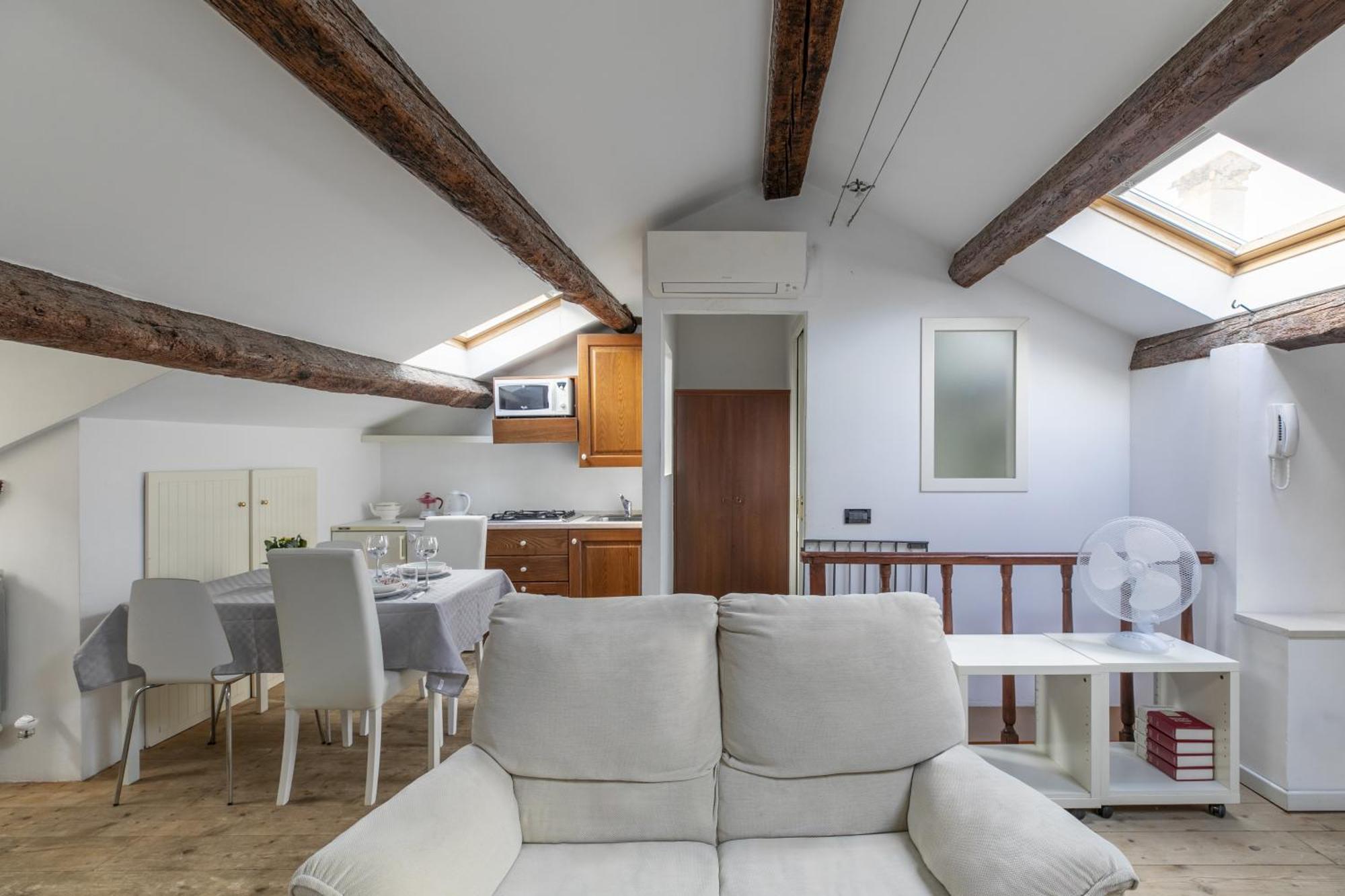 Nice Lovely Attic For 4 Person With Wifi - A/C Venezia Esterno foto