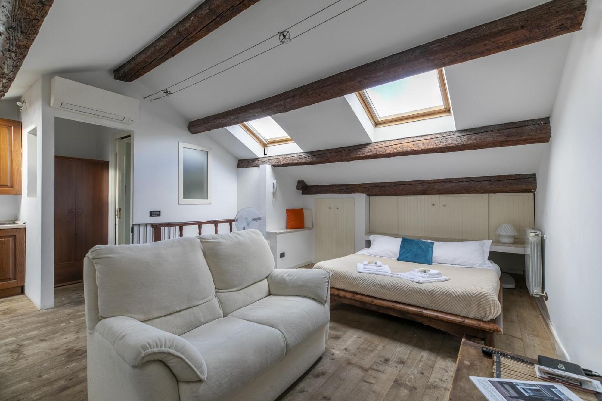Nice Lovely Attic For 4 Person With Wifi - A/C Venezia Esterno foto