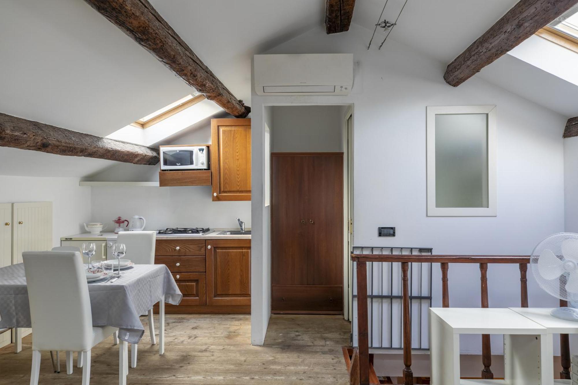 Nice Lovely Attic For 4 Person With Wifi - A/C Venezia Esterno foto