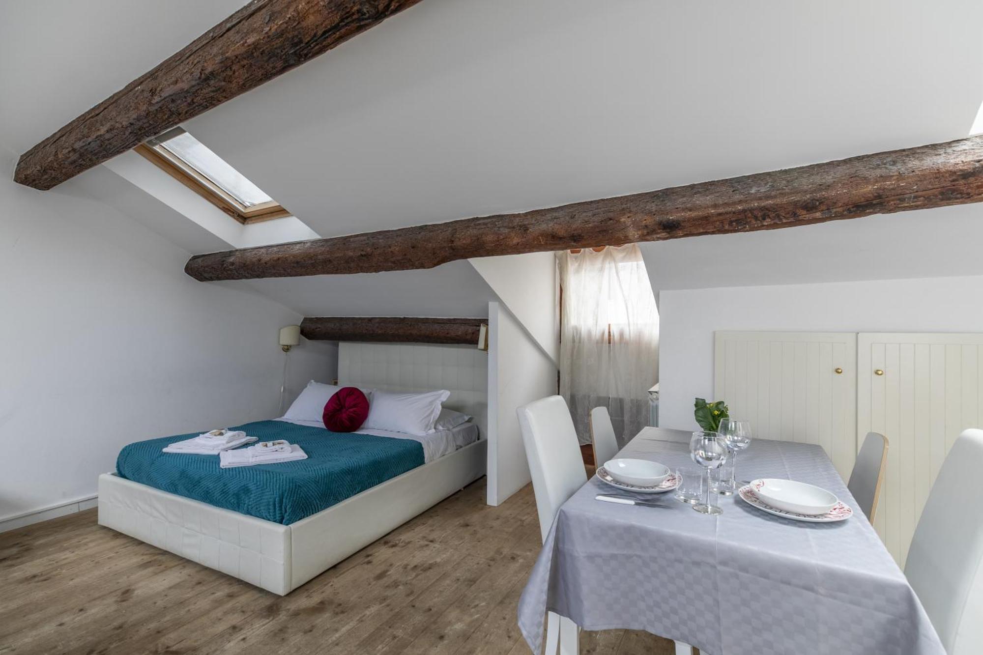 Nice Lovely Attic For 4 Person With Wifi - A/C Venezia Esterno foto