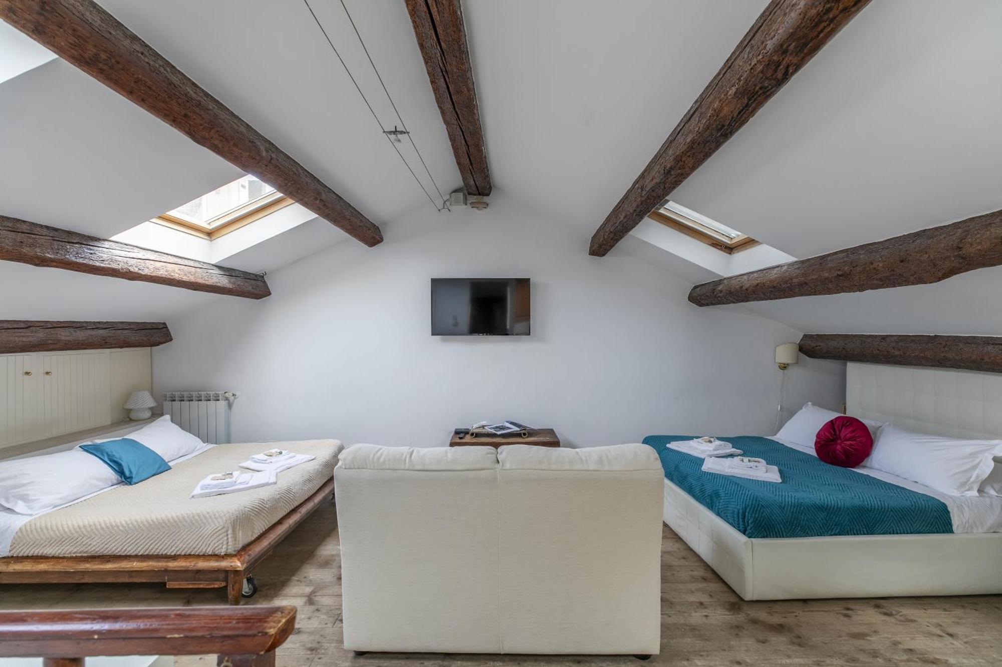 Nice Lovely Attic For 4 Person With Wifi - A/C Venezia Esterno foto