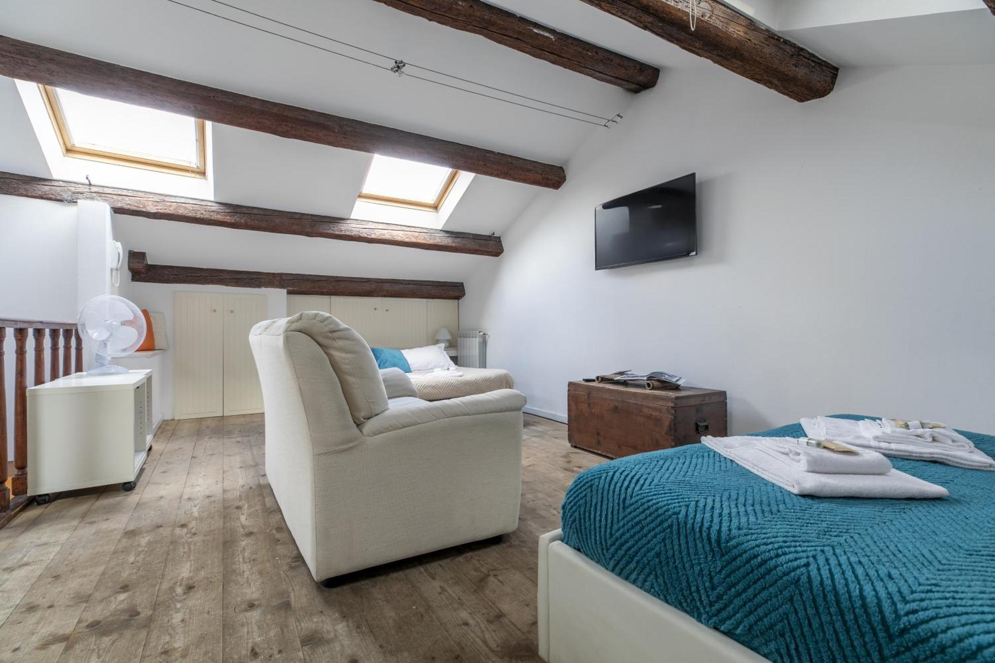 Nice Lovely Attic For 4 Person With Wifi - A/C Venezia Esterno foto